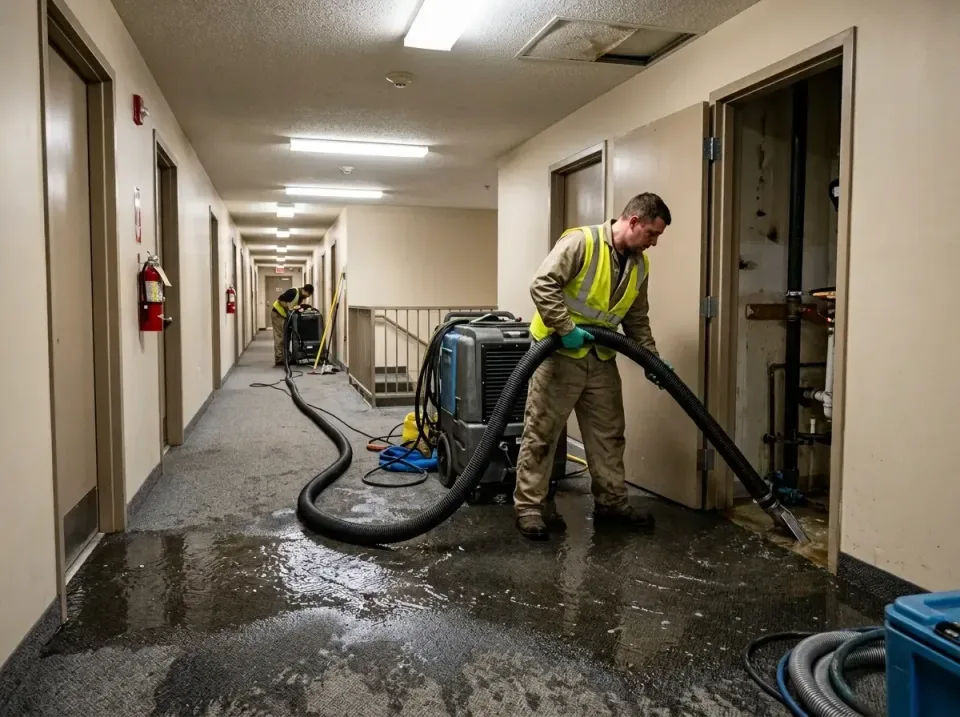 multi-unit-apartment-hallway-f-005 — frequently asked questions, Emergency Burst Pipe Water Extraction & Removal in Miami La…